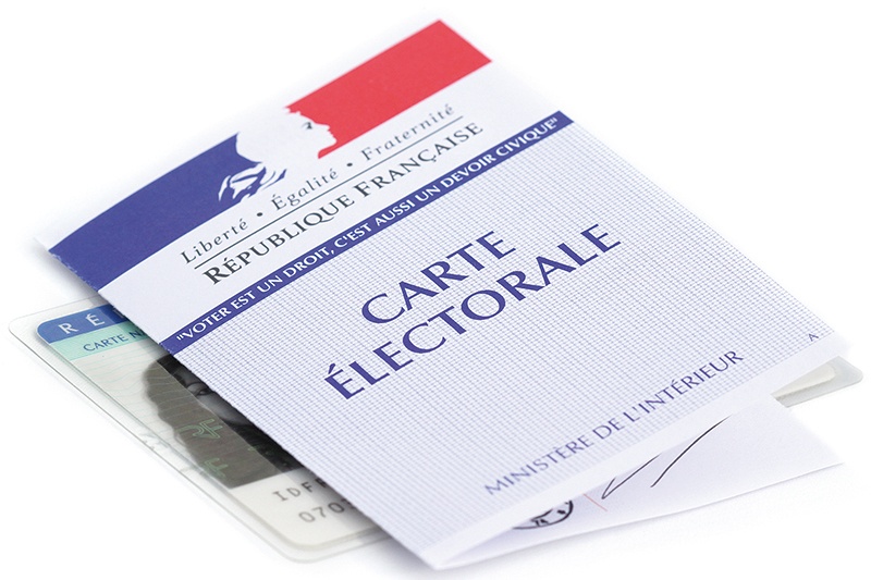 Nouvelles cartes électorales avec indicateur de bureau de vote