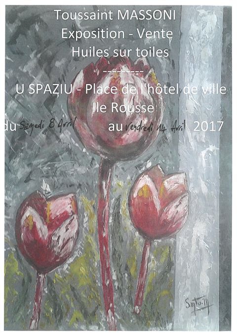 Toussaint Massoni du 8 au 14 avril 2017