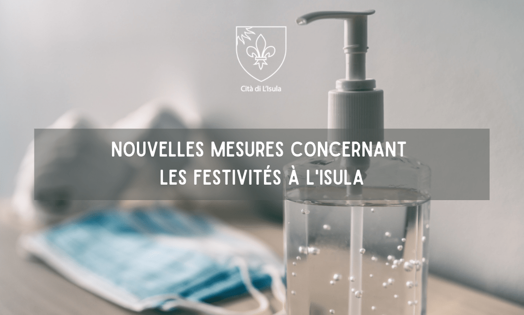 Nouvelles mesures concernant les festivités à L’Isula