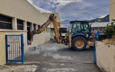 Travaux au Gymnase Pierre Ceccaldi