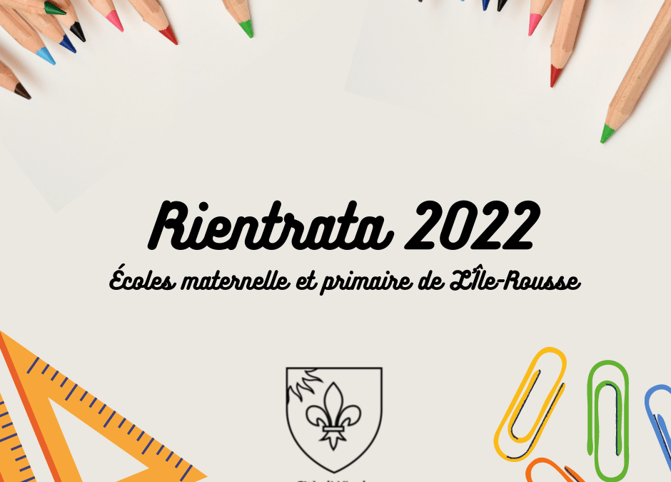 Rentrée scolaire 2022