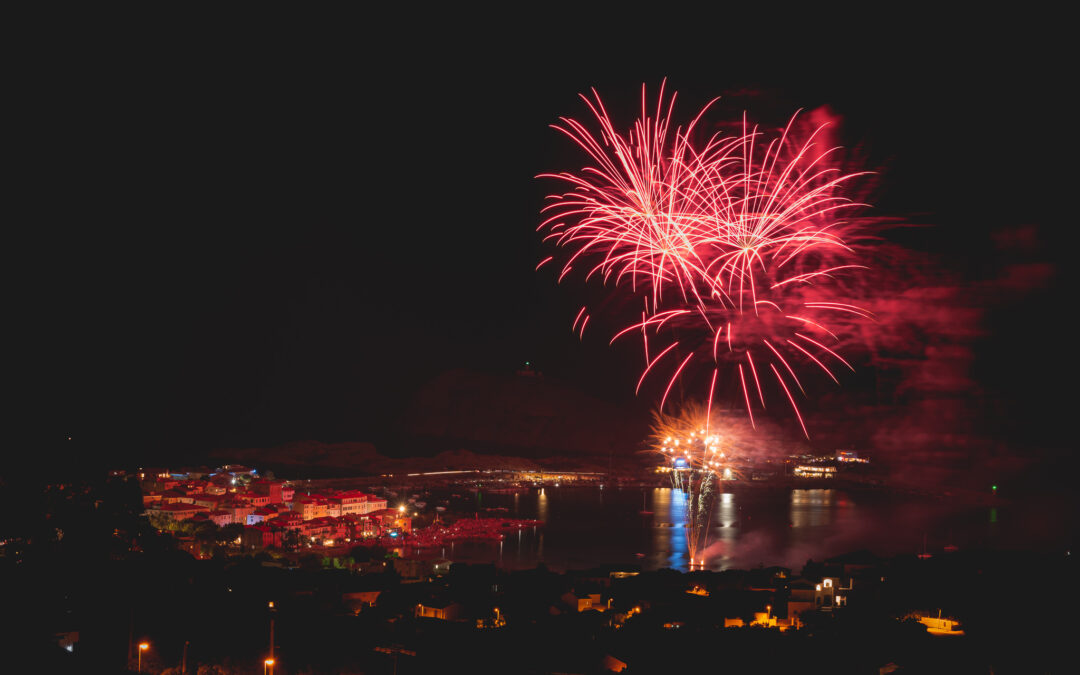 Feu d’artifice à L’Isula