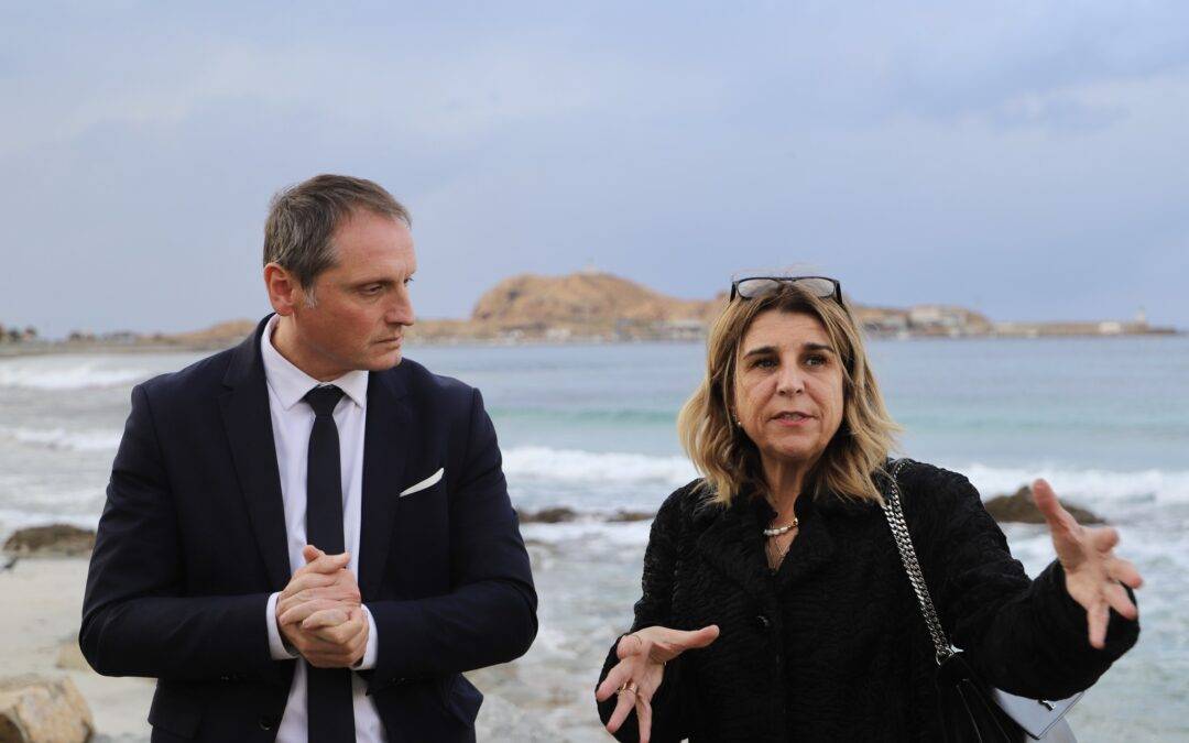 Visite sur le terrain pour le Préfet de Haute-Corse