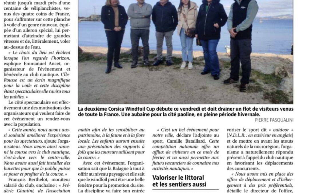 L’Île-Rousse accueille une nouvelle fois une compétition sportive nationale !