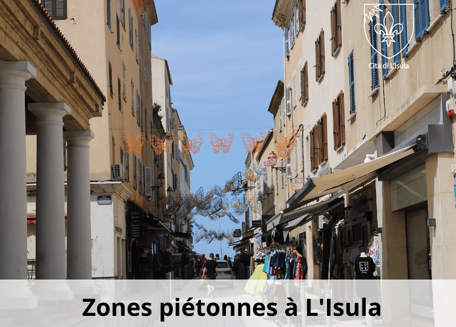 Zones piétonnes