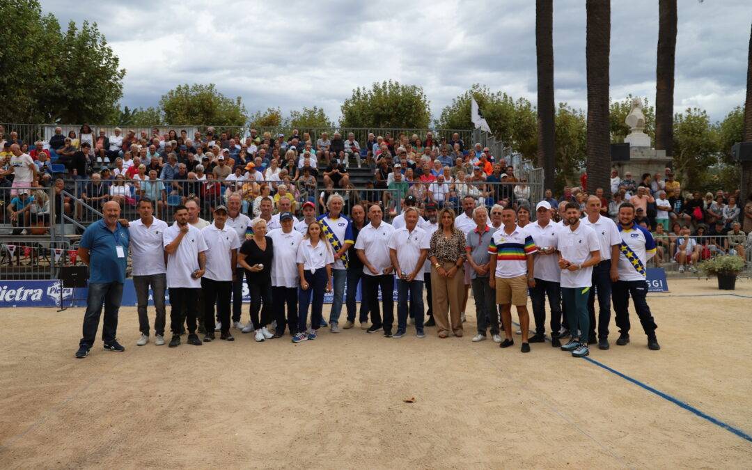 Coup d’envoi de l’international de pétanque 2023