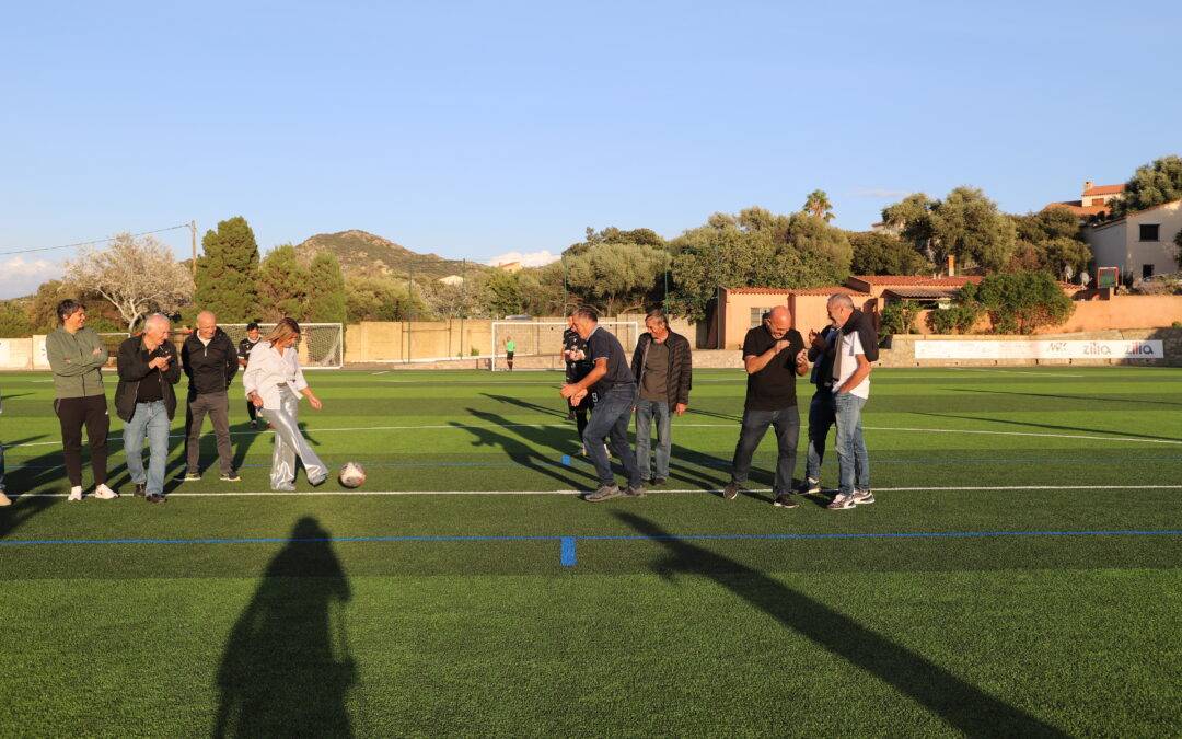 Premier match à domicile sur la nouvelle pelouse pour le FC BALAGNE