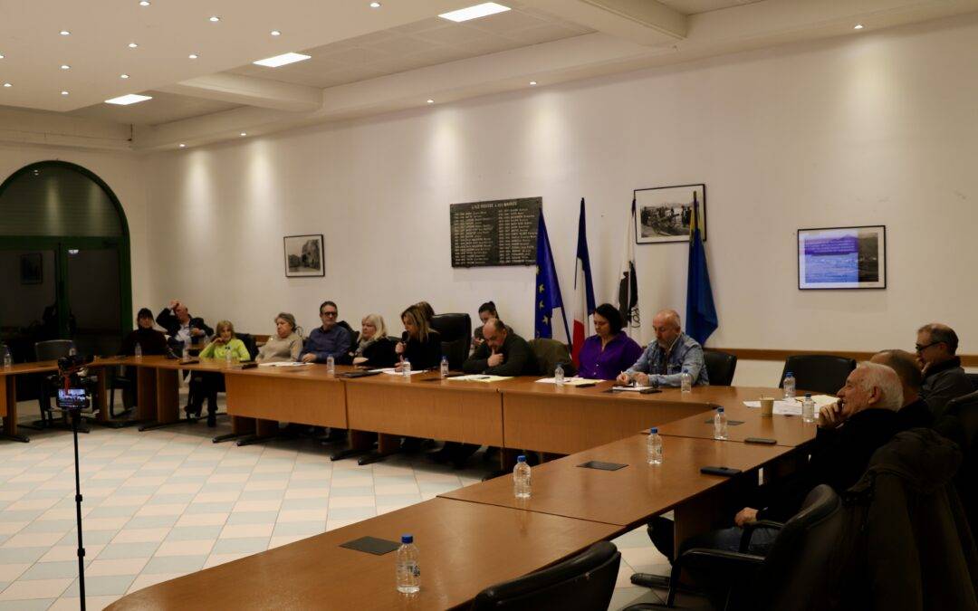 Conseil municipal 15/01/24