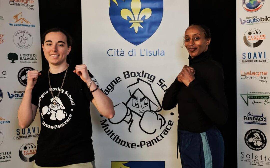 Du grand spectacle lors du gala de boxe du Balagne Boxing School !