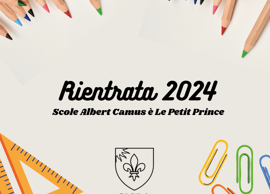 Les inscriptions pour la rentrée 2024 sont ouvertes