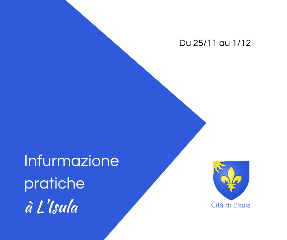 Infurmazione Pratiche L Isula Du Au Site Officiel De La