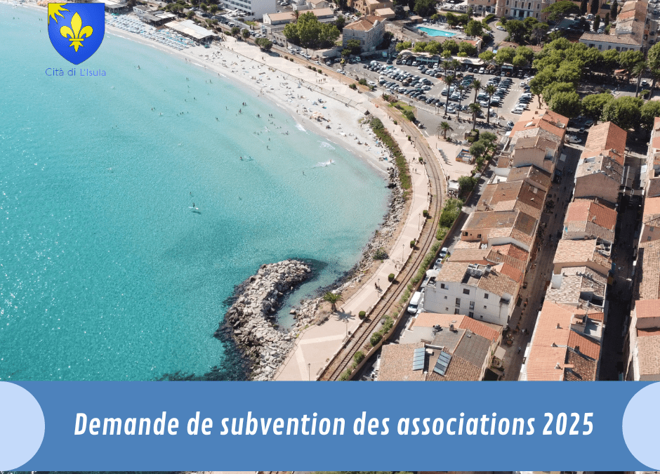 Associations : Demande de subvention 2025