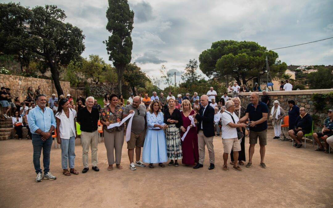 Inauguration du Jardin des moines