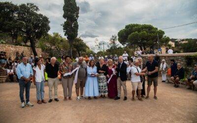 Inauguration du Jardin des moines