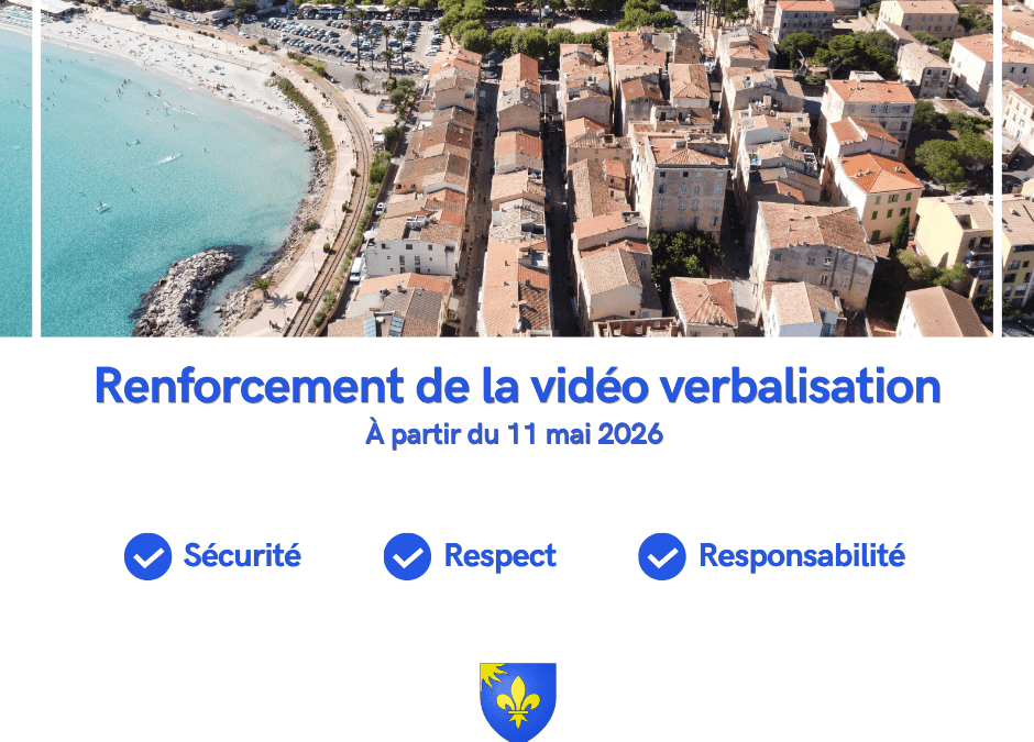 Renforcement de la vidéo-verbalisation à L&rsquo;Île-Rousse