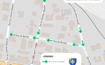 Expérimentation d&rsquo;un nouveau plan de circulation dans le quartier Ginepara
